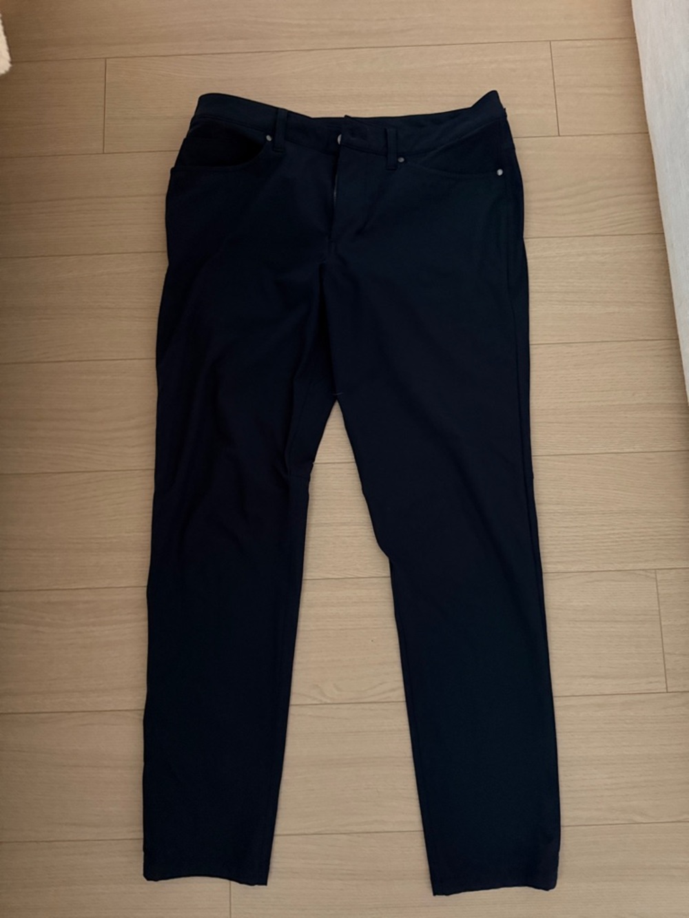 lululemon athletica Men's Navy Chinos - Slim Fit